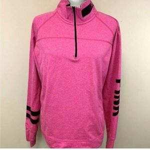 Victoria’s Secret Pink Quarter Zip Athletic Shirt. Size: Medium M